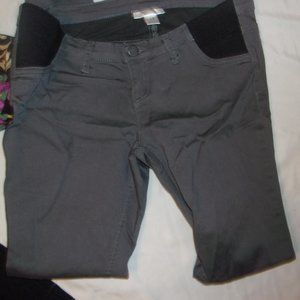 Maternity size medium pants casual skinny gray